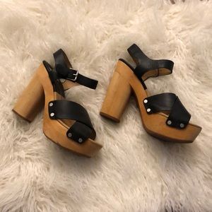 DOLCE VITA strappy block heel
